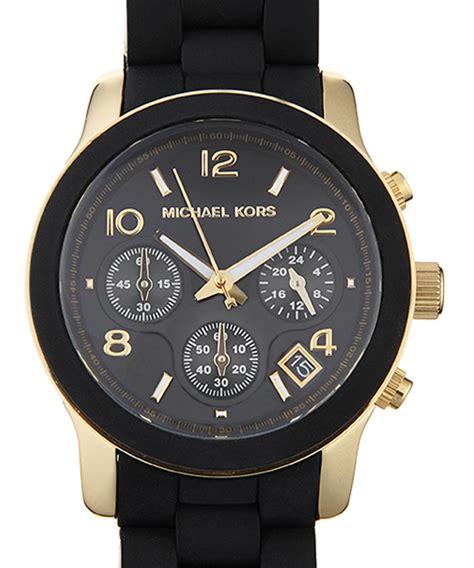 michael kors link watch gold|michael kors silicone watch band.